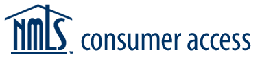 NMLS Consumer Access Logo & Link